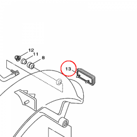 YAMAHA - PANEL, SIDE nr: 3B3H51500000