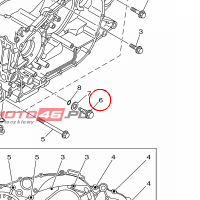 YAMAHA - SRUBA nr: 15B154810000