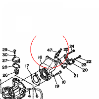 YAMAHA - SWIECA ZAPL. nr: 947020027400