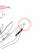 YAMAHA - emblemat nr: 5VX217813000