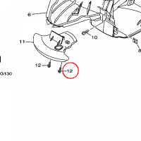 YAMAHA - SRUBA nr: 901190615700