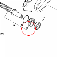 YAMAHA - lozysko nr: 933062054500