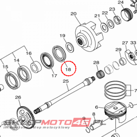 YAMAHA - simmering nr: 931014000200