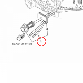 YAMAHA - WIRE HARNESS ASSY 2 nr: 69G825800000