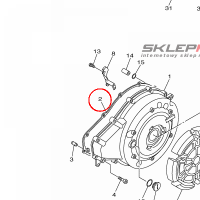 YAMAHA - uszczelka nr: 2S3154510000