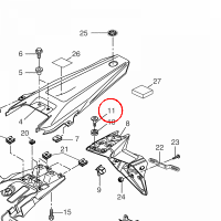 YAMAHA - sruba nr: 9010906X1400