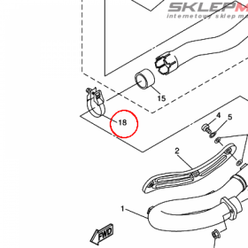 YAMAHA - BAND, SILENCER nr: 5BE147880000