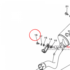 YAMAHA - wkret nr: 901540602000