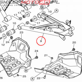 YAMAHA - ARM 1 nr: 2BGF217M0100