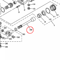 YAMAHA - WAL NAPEDOWY nr: 5NDG61721000