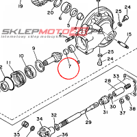 YAMAHA - RACE, INNER nr: 2H7461220000