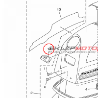 YAMAHA - NAKLEJKA nr: 6EDG26770000