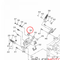 YAMAHA - DAMPER MUFF nr: BK7E47470000