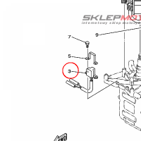 YAMAHA - COIL, PULSER nr: 68T855800100