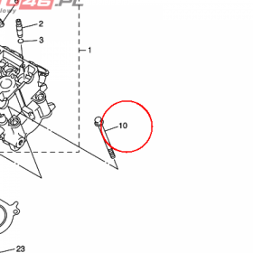 YAMAHA - SRUBA nr: 901191000300