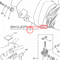 YAMAHA - ZBIORNIK PALIWA nr: 3RV241102000