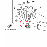 YAMAHA - WKRET nr: 985070401800