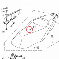 YAMAHA - POKROWIEC KANAPY nr: 2DMF47312000