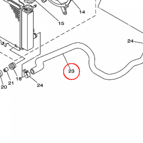 YAMAHA - PIPE 3 nr: 5NDE24830200