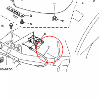 YAMAHA - CABLE, SEAT LOCK nr: 4WM2478E0000