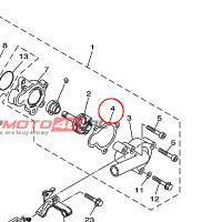 YAMAHA - USZCZELKA nr: 4HC124281000