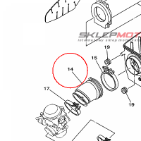 YAMAHA - kruciec ssacy nr: 5YT144530000