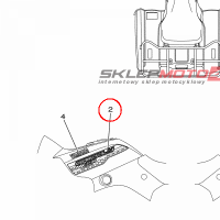 YAMAHA - emblemat nr: 1NSF17810000