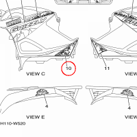 YAMAHA - GRAPHIC, 1 nr: BFEF165C2000