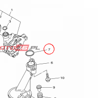 YAMAHA - uszczelniacz nr: 932102200100