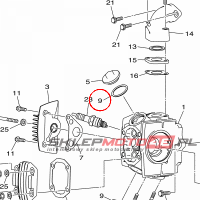 YAMAHA - O-RING nr: BD3E119B0000