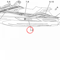 YAMAHA - GRAPHIC 1 nr: F3PU417B4000