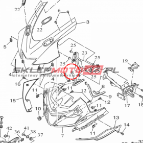 YAMAHA - DAMPER, PLATE nr: 905201084000