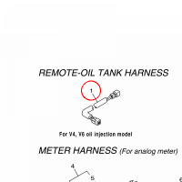 YAMAHA - WIRE, LEAD nr: 6R3857215000