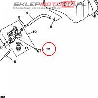 YAMAHA - sruba nr: 90109063F500