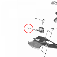 YAMAHA - GUIDE, CABLE nr: 13S262790000