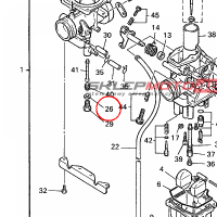 YAMAHA - PODKLADKA nr: 7KF142270000