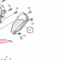 YAMAHA - PILOT LIGHT ASSY 1 nr: BAT843010000