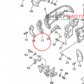 YAMAHA - PANEL 4 (R) nr: 1FK2172H0000