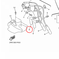 YAMAHA - FAJKA SWIECY nr: 5EA823700000