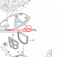 YAMAHA - GASKET, OIL PAN nr: 6AH153121000