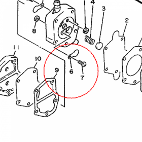 YAMAHA - ZAWOR nr: 6A0244210100