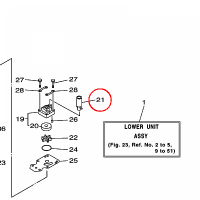 YAMAHA - USZCZELNIACZ nr: 68T443660100