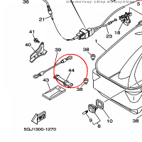 YAMAHA - BAND, TOOL nr: 46X213760000