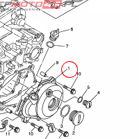 YAMAHA - dekiel silnika nr: 5NL154113000