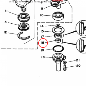 YAMAHA - simmering nr: 9310116M3600