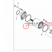 YAMAHA - GASKET nr: 2CR818611000