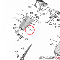 YAMAHA - BOX ASSY nr: BC3W28AL0100