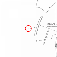 YAMAHA - DAMPER 6 nr: 5VK2837K0000