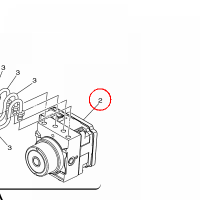 YAMAHA - HYDRAULIC UNIT ASSY nr: 23P859300900