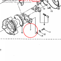 YAMAHA - REGULATOR NAPIECIA nr: 36Y819105000